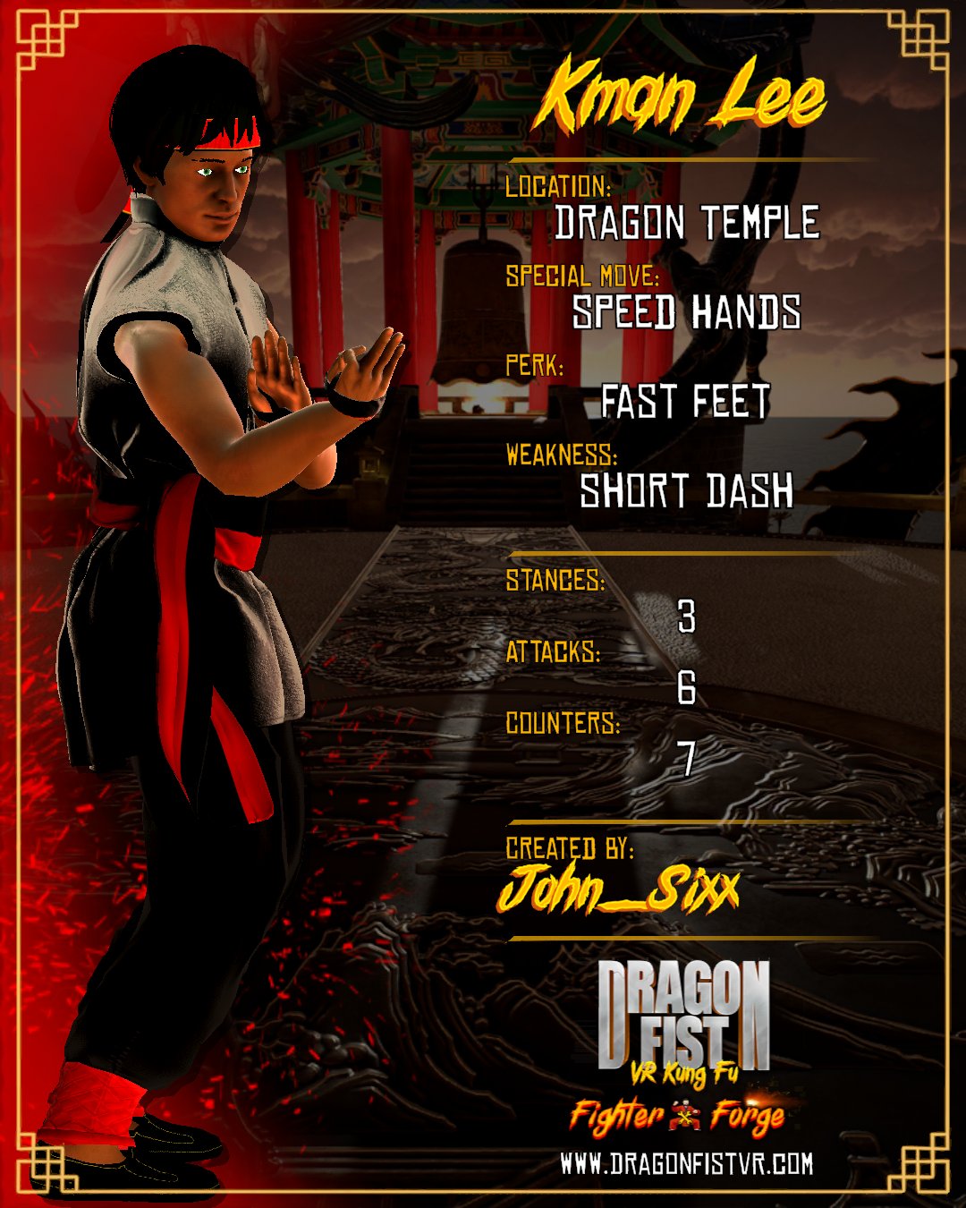 Kman Lee - Created By: John_Sixx